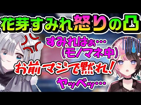 花芽すみれになりすましマザーチームに混ざるひなーの、見かねた本人が配信中に凸【ぶいすぽっ！/かみと/橘ひなの/花芽すみれ/花芽なずな/おれあぽ/おれあぽ一家/切り抜き/crカップ】