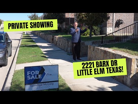 Private Showing of 2221 Barx Dr Little Elm Texas