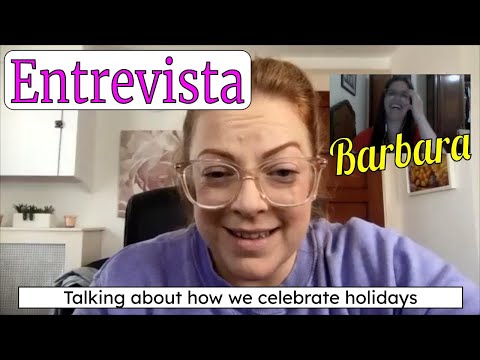 INTERVIEW IN ENGLISH: Talking about celebrating holidays with Barbara advanced speaker