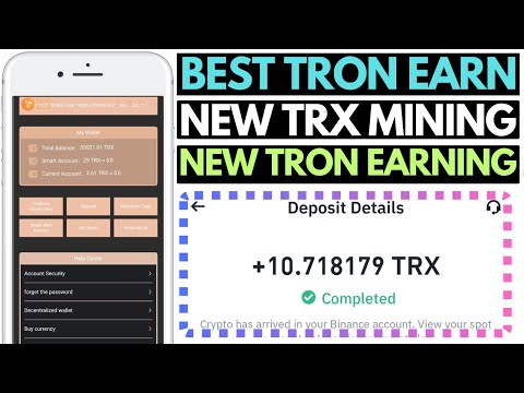 Best TRON Earning Apps in 2024 | New TRON Mining Sites | Free TRX Grab Earning Platform