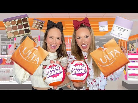 We let ULTA MINI BRANDS decide WHAT WE BUY at ULTA BEAUTY 😱💄🤔