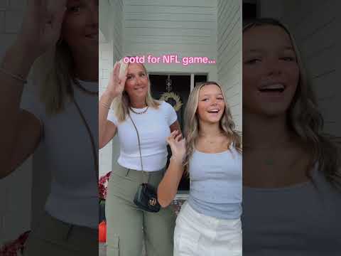 Sundayyy 💕🏈✨ #ootd #nfl #preppy #lifestyle #fyp #viralvideo #subscribe #explore #mom #daughter