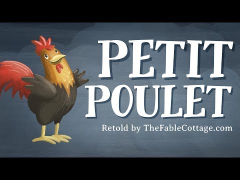 Petit Poulet - Chicken Little in French (with English subtitles)