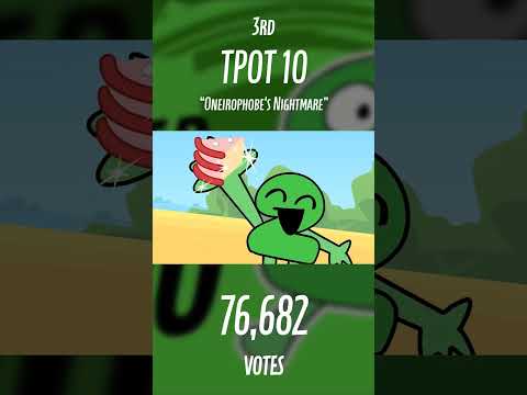 TOP 5 Most-Voted Episodes in TPOT #shorts #bfdi #tpot