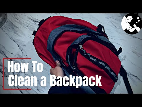 How to Clean a Backpack - Step By Step Guide!