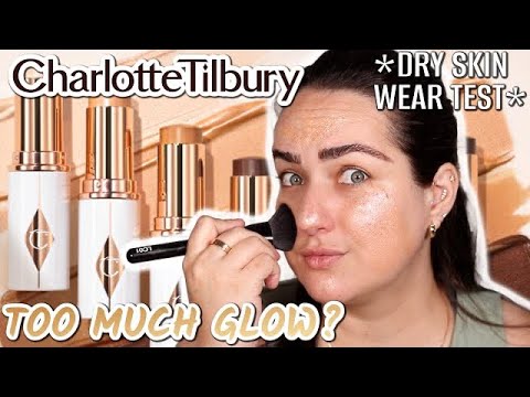 Charlotte Tilbury Unreal Skin Foundation Stick REVIEW AND WEAR TEST! Too Radiant?