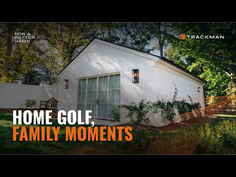 Bringing Golf Home | Family Time with a Trackman Simulator