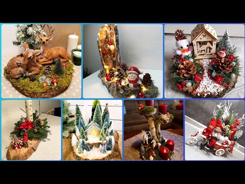 Asthetic Diy Christmas Decorations Centerpieces With Different items