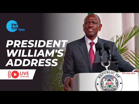 LIVE: PRESIDENT RUTO ADDRESSES THE NATION 11TH JULY