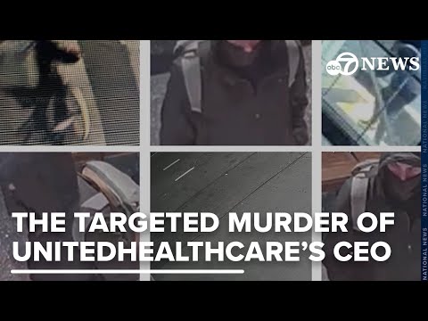 Surveillance videos track the shooting suspect's movements after the murder of UnitedHealthcare CEO