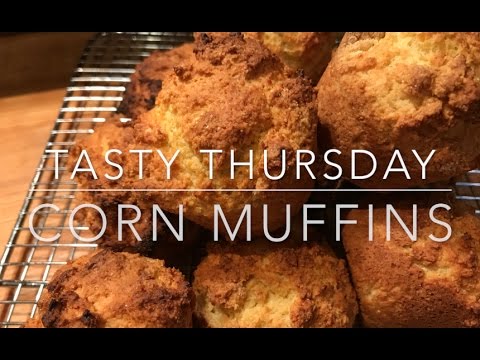 Homemade corn muffins - a Tasty Thursday video