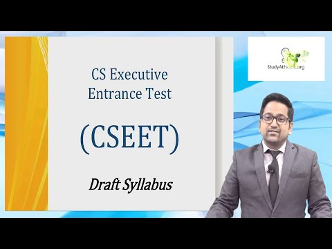 CS Syllabus Changed | CS Executive Entrance Test CSEET