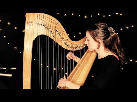 Noel Nouvelet - very easy Christmas Celtic lever harp solo (sheet music available!)