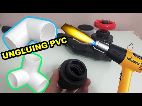 How to unglue PVC