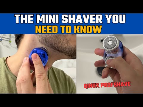 The Mini Shaver You Need to Know! Qinux ProfShave Electric Shaver Full Review