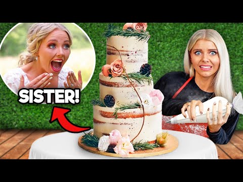 Can I make my Sister's DREAM Wedding Cake?