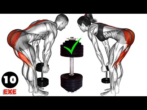 The 10 best leg exercises with dumbbells only 🔥💪