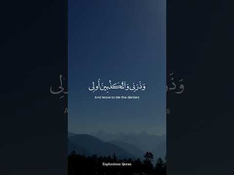 Surah Muzammil 73:10 | Motivational Quran Reminder | Trust Allah SWT