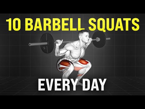 What Happens to Your Body When You Do Barbell Squats Every Day