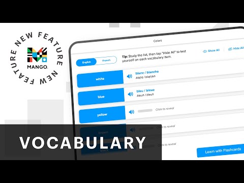 Announcing: Mango Vocabulary
