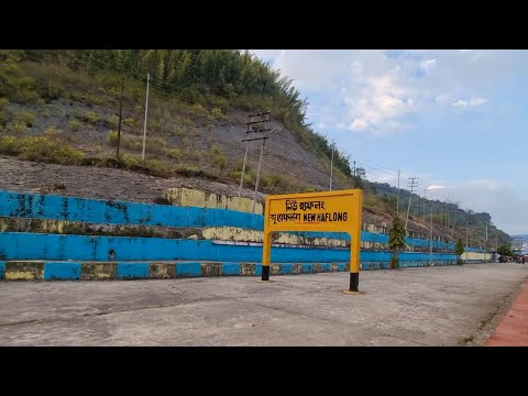 New Haflong railway station 13174/Sealdah - Agartala Kanchanjungha Express, Indian Railways 4k HD