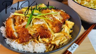 How to make Pork Katsudon | Easy Katsudon Recipe