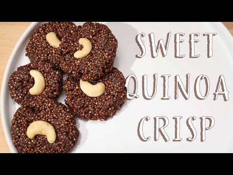 SWEET VEGAN QUINOA CRISPS