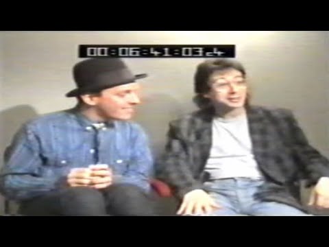 Rik Mayall and Ben Elton Interview 1986