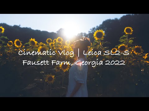 Georgia, USA 2022｜Cinematic Vlog Shot on Leica SL2-S, DJI Mini 3 Pro [Minute Monday｜蘿菈與喬伊的週一一分鐘 短片]