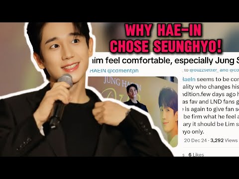 Jung Hae-in Chooses SEUNGHYO Over SOO-HO?! Here’s Why!