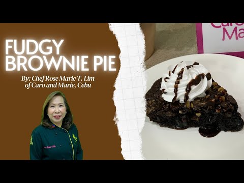 Fudgy Brownie Pie