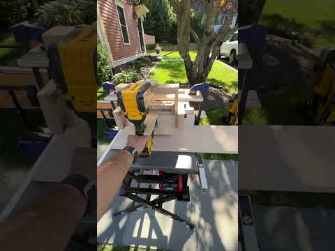 Cordless Tablesaw Head-2-Head testing - prototype