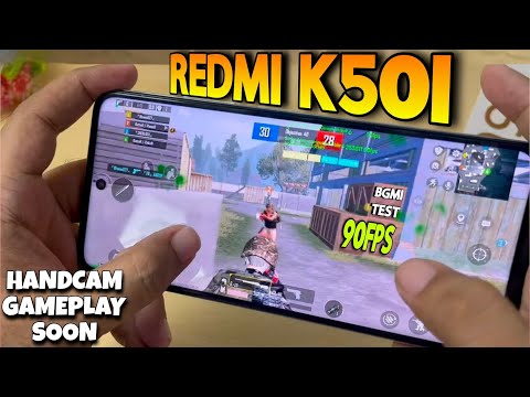 REDMI K50i BGMI TEST 90FPS AFTER LATEST UPDATE - REDMI K50i BGMI - RP 903 GAMING