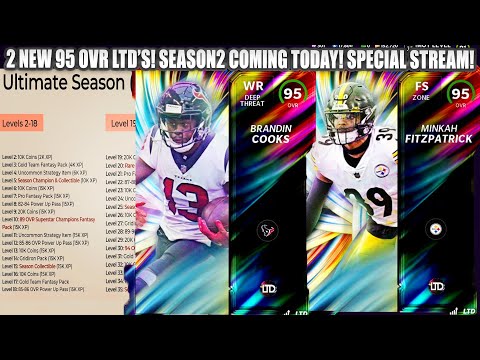 SEASON 2 COMING TODAY! ZERO CHILL SPECIAL STREAM COMING! MORE S2 UPDATES! NEW LTD'S! | MADDEN 22