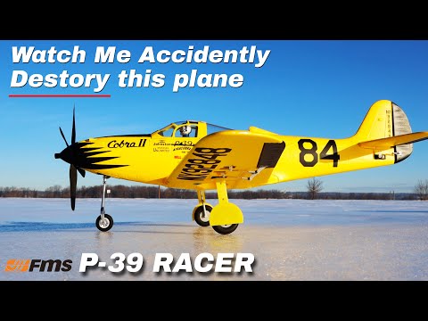 FMS P-39 Racer - Beautiful Plane but I CRASHED it into ICE!