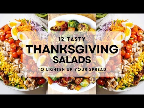 12 Tasty THANKSGIVING SALADS to Lighten Up Your Spread!  #thanksgiving #thanksgiving2024