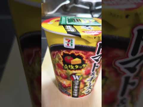 【さえおの爆速クッキング】力餅ラーメン #クッキング #カップ麺 #お餅