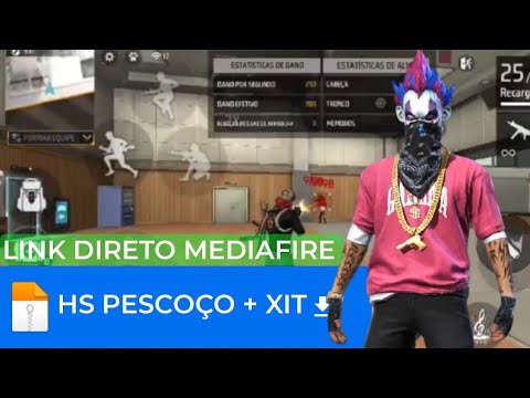 🔥HS PESCOÇO 💀 XIT 100% ATUALIZADO NA PASTA DATA LINK DIRETO MEDIAFIRE ✅️ | HS FREEFIRE