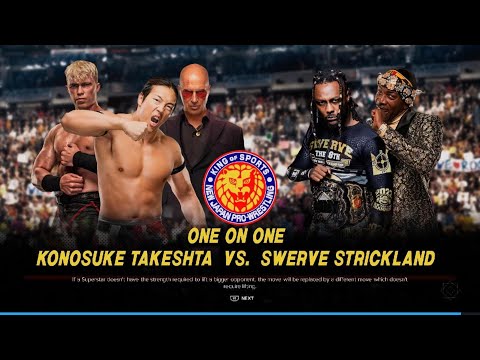 Konosuke Takeshita vs Swerve Strickland