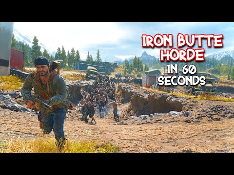 How To Defeat IRON BUTTE RANCH HORDE Very Fast?? (Keep Them Safe) | DAYS GONE PC