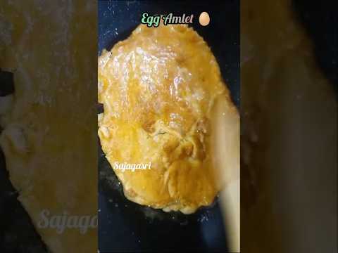 Preparing egg 🥚 omlet | Egg 😋 ||