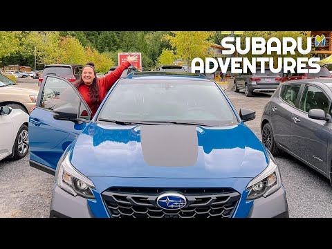 Taking the 2022 Subaru Outback Wilderness on the road in British Columbia, Canada | #Shorts