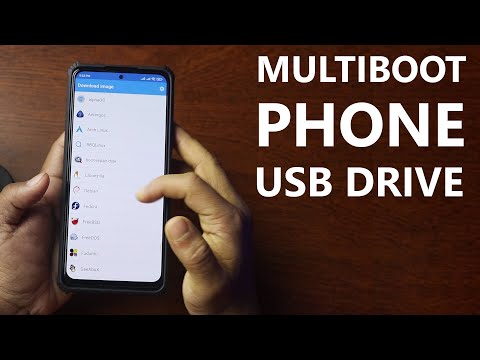 How To Use Phone as Multi Bootable USB Drive!