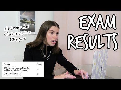 OPENING MY EXAM RESULTS | student actuary IFoA December 2023