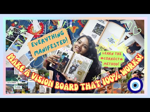 This is the ONLY way you must make your VISION BOARD📝✨🦋 | Busting all the myths about vision boards