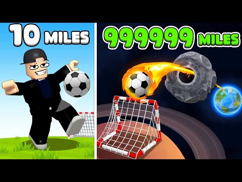 Kicking a Ball 4,837,162 Miles Around The World in Roblox