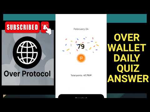 Over Wallet Quiz Answer Today  |today's over wallet quiz answer |Over WalletQuiz #overwallet