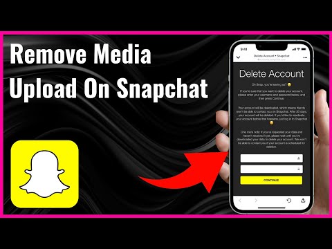 How To Remove Media Upload on Snapchat | Full Guide 2024