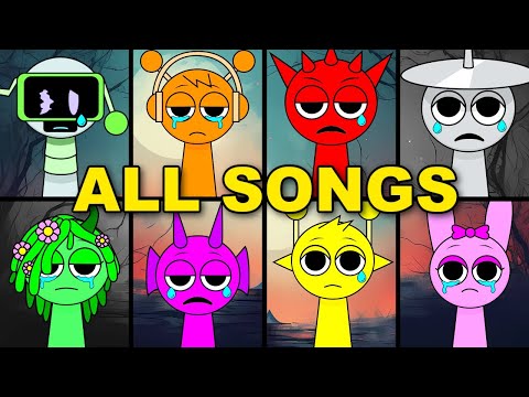 All Sad Sprunki Songs And Animated Music Videos