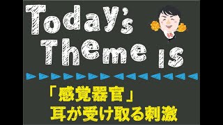 【１０秒シリーズ】その８５【理科：感覚器官「耳」】